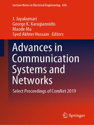 cover image of Advances in Communication Systems and Networks